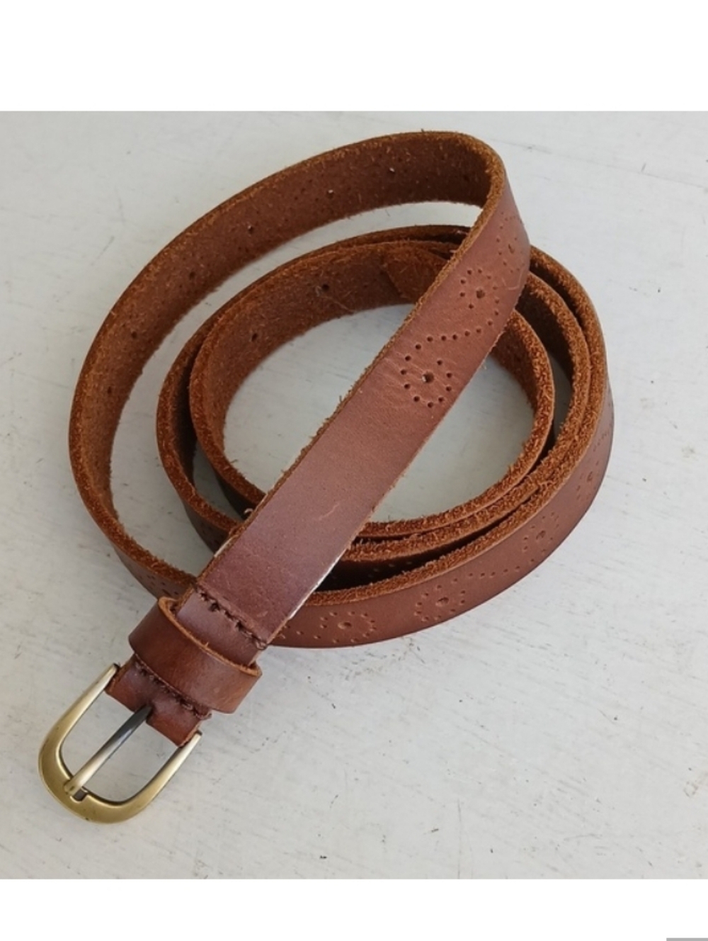 Laura Ashley Brown Leather Belt